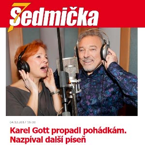 Karel Gott propadl pohádkám. Nazpíval další píseň