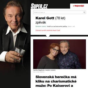 Slovenská herečka má kliku na charismatické muže: Po Kaiserovi a Bartoškovi ji dalo natáčení dohromady s Gottem