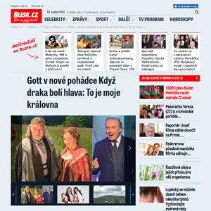 BLESK: Gott v nové pohádce Když draka bolí hlava: To je moje královna